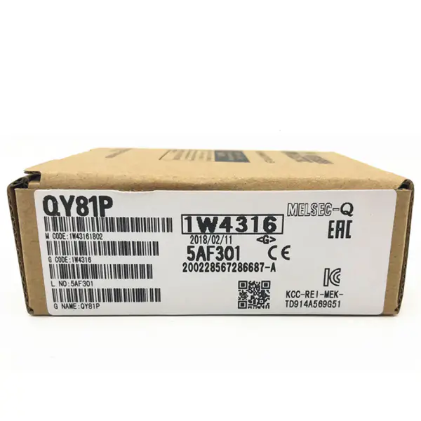 Mitsubishi Melsec Q Series PLC 32 bodů Tranzistorová výstupní jednotka QY81P