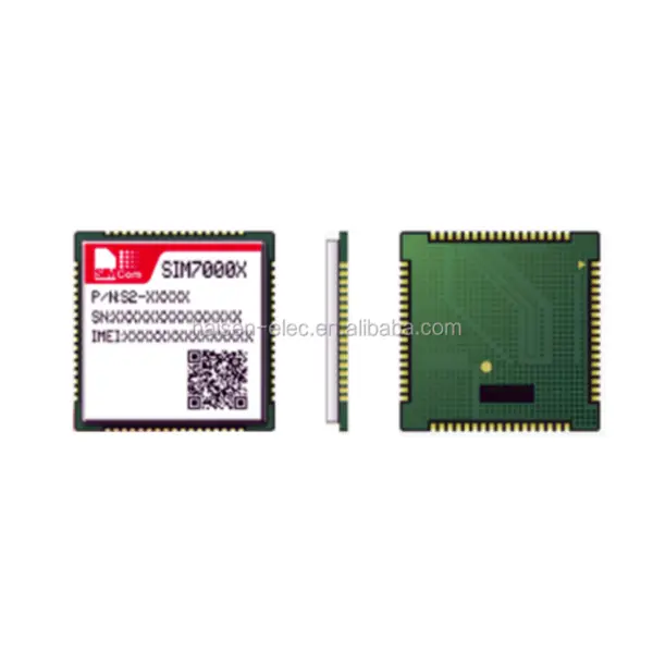 SIMCOM SIM7000 LTE-FDD TDD a čtyřpásmový GPRS GNSS EDGE modul LCC typ LTE CAT-M1(eMTC) NB IoT modul globální pásmo SIM7000G