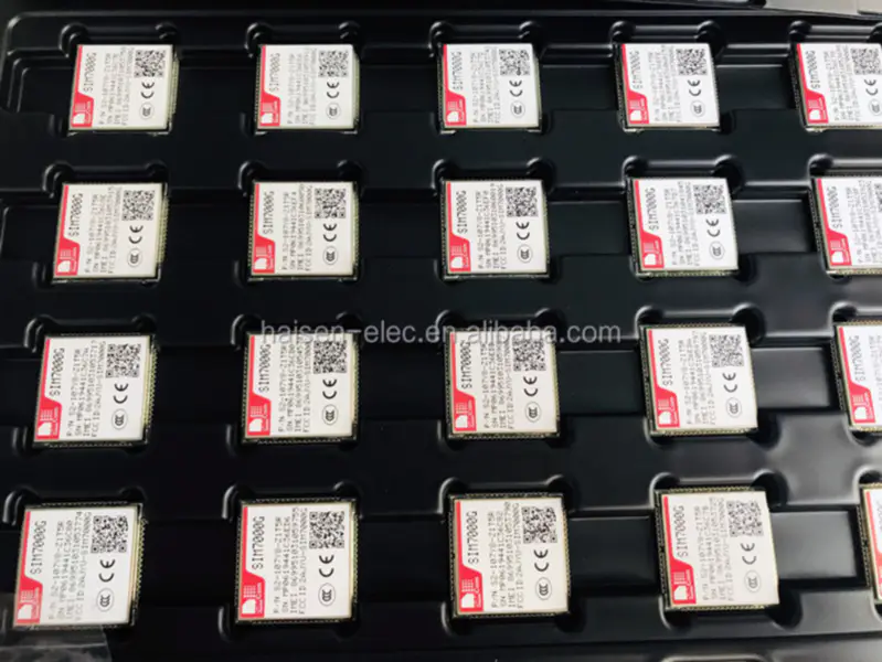 SIMCOM SIM7000 LTE-FDD TDD a čtyřpásmový GPRS GNSS EDGE modul LCC typ LTE CAT-M1(eMTC) NB IoT modul globální pásmo SIM7000G