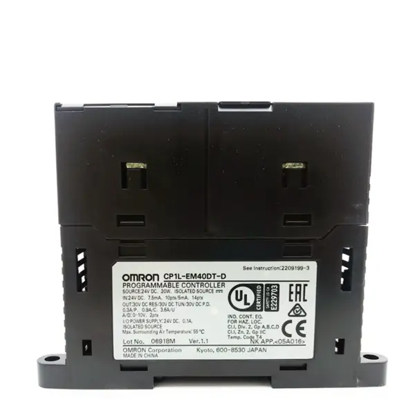 Omron Sysmac CP1L PLC CP1L E M40 CPU Unit CP1L-EM40DT-D