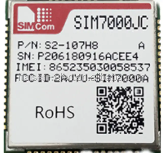 SIMCOM SIM7000JC B1/B3/B5/B8/B18/B19/B26 IoT
