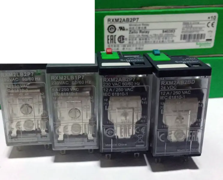 relé RXM4LB2P7 pro schneider