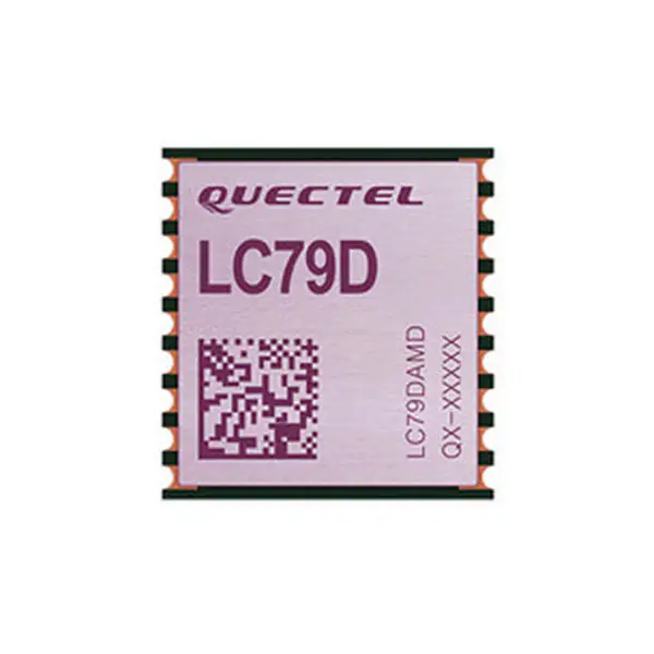 multikonstelační ultra-malý multi-GNSS modul GPS GNSS LC79D pracuje v pásmech L1 a L5 pro rozhraní GPS I2C LC79DAMD