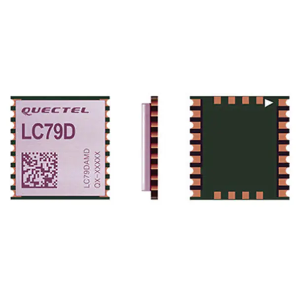 multikonstelační ultra-malý multi-GNSS modul GPS GNSS LC79D pracuje v pásmech L1 a L5 pro rozhraní GPS I2C LC79DAMD