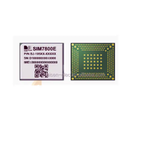 SIM7800E FOR Automotive Modules smart module Vícepásmový modul LTE-TDD/LTE-FDD/HSPA+ a dvoupásmový modul GSM/GPRS/EDGE
