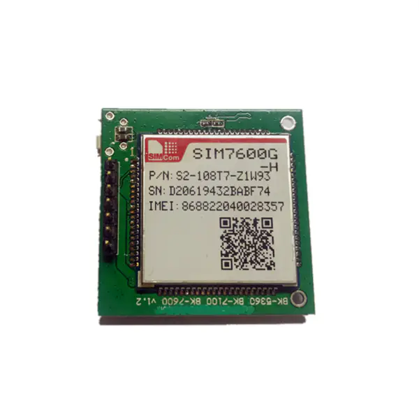 SIM7800E FOR Automotive Modules smart module Vícepásmový modul LTE-TDD/LTE-FDD/HSPA+ a dvoupásmový modul GSM/GPRS/EDGE