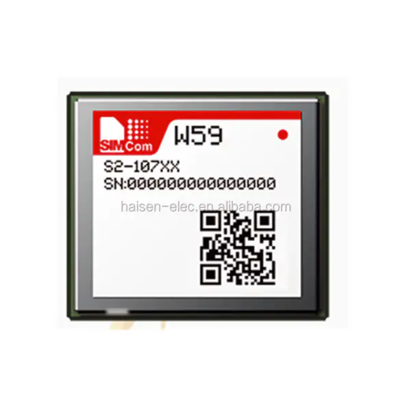 malý, úsporný a levný modul Wi-Fi a BT založený na čipové sadě Qualcomm QCA-6574A-3 SIMCOM WIFI W59.