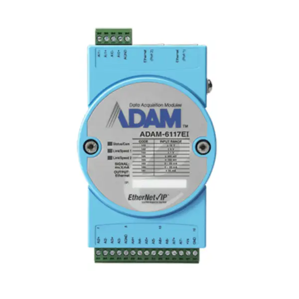 Advantech ADAM-6117EI-AE 8-ch Isolated AI EtherNet/IP Module