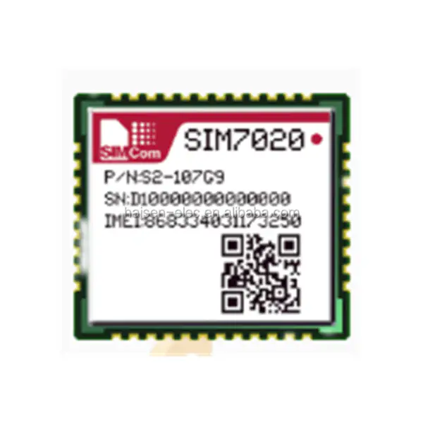 Vícepásmový modul LPWA Global-Band NB-IoT v provedení SMT simcom SIM7020X