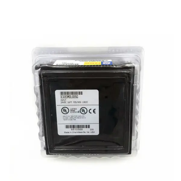 G E PLC 16PT 24VDC vstupní modul IC693MDL655G