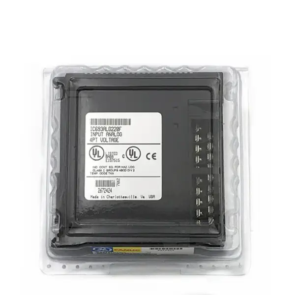 G E 4PT Napěťový PLC analogový vstupní modul IC693ALG220F