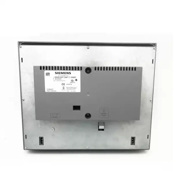 Siemens SIMATIC KTP1000 HMI Dotykový počítač 6AV6647-0AF11-3AX0 6AV6 647-0AF11-3AX0 Balení 640*480 DE