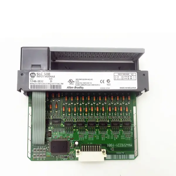 Allen Bradley SLC 500 PLC Digitální DC vstupní modul 1746-IB32 Skříňka
