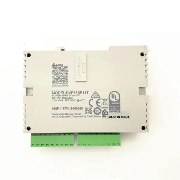 Delta DVP 16SP PLC Digitální vstupní výstupní modul DVP16SP11T Package Industrial Ect TW