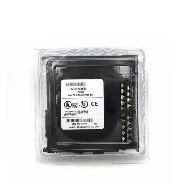 G E PLC Analogový výstupní modul IC693ALG392B