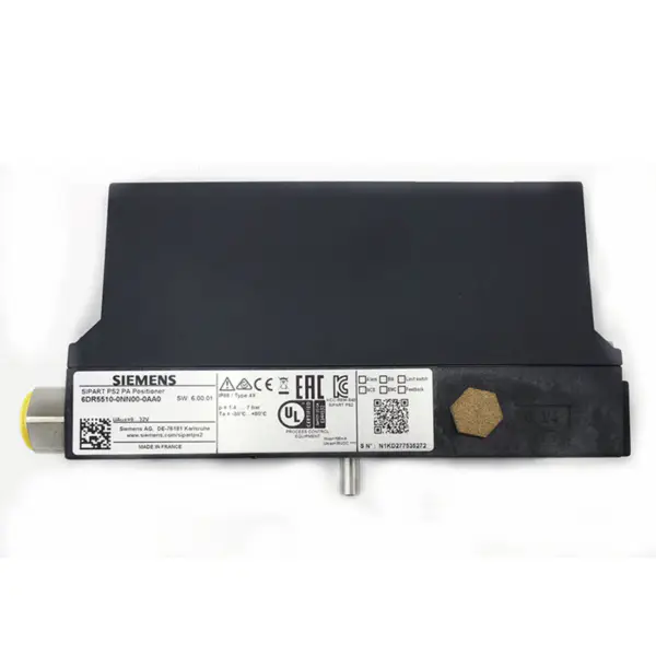 China Made Germany Siemens Electro Sipart PS2 Smart Ekvivalentní polohovadla ventilů Pneumatic 6DR5510-0NN00-0AA0 Cena