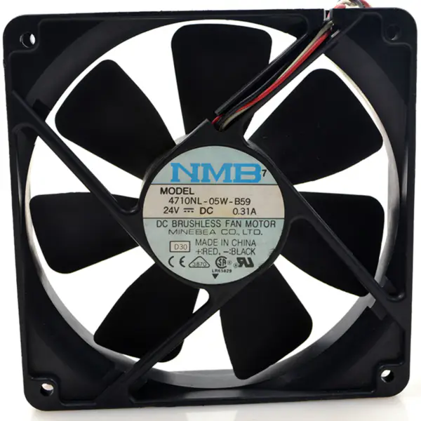Nový NMB 4710NL-05W-B59 / B50 / B30 / B39 / B40 / B49 24V chladicí ventilátor 4710NL-04W-B59