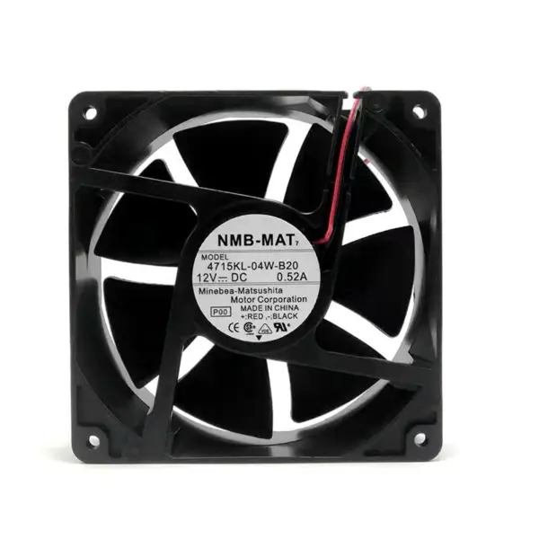 Nový chladicí ventilátor NMB 4715KL-04W-B20 12038 12V 0,52A s vysokým objemem vzduchu
