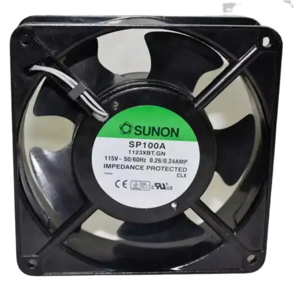 SUNON SP100A 1123XBT.GN 119*119*38mm AC 115V 20W 3150 RPM 165CFM Ventilátor s kuličkovými ložisky pro chlazení skříně CPU notebooku