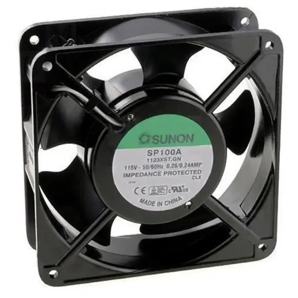 SUNON SP100A 1123XBT.GN 119*119*38mm AC 115V 20W 3150 RPM 165CFM Ventilátor s kuličkovými ložisky pro chlazení skříně CPU notebooku