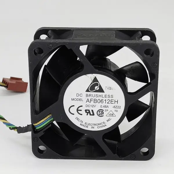 Delta 60*60*25mm AFB0612EH Ventilátor s PWM regulací teploty a otáček