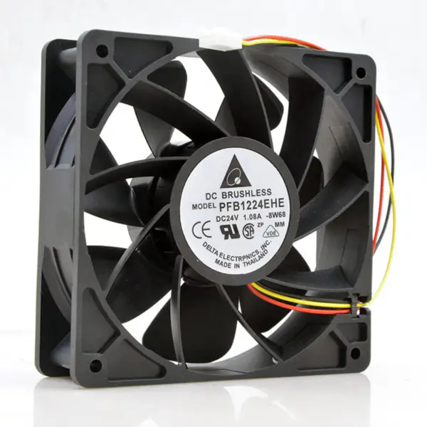 Delta 12CM 24V 1,08A PFB1224EHE 120*120*38mm invertorový ventilátor vyhrazený pro chlazení