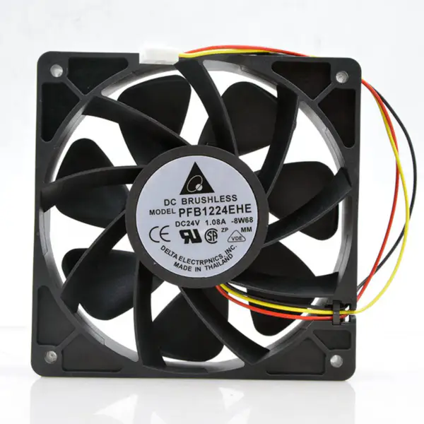 Delta 12CM 24V 1,08A PFB1224EHE 120*120*38mm invertorový ventilátor vyhrazený pro chlazení