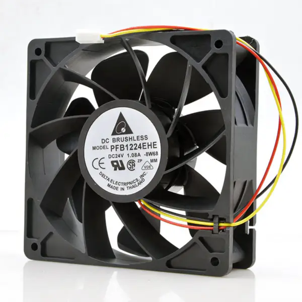 Delta 12CM 24V 1,08A PFB1224EHE 120*120*38mm invertorový ventilátor vyhrazený pro chlazení
