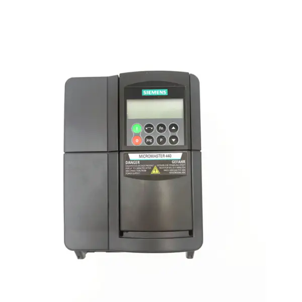 1,5 kW Siemens 6SE6 440-2AB21-5BA1 Micro master 440 Střídavý měnič 6SE6440-2AB21-5BA1 S BOP