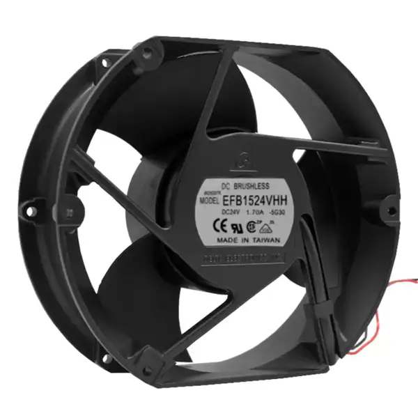 EFB1524VHH Delta 172*150*51 mm 24V 1,7A invertorový axiální chladicí ventilátor