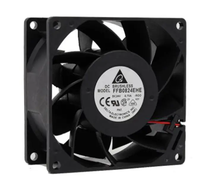 Delta FFB0824EHE 8038 24V 0,75A 8CM Invertorový dvoukulový ventilátor s velkým objemem vzduchu