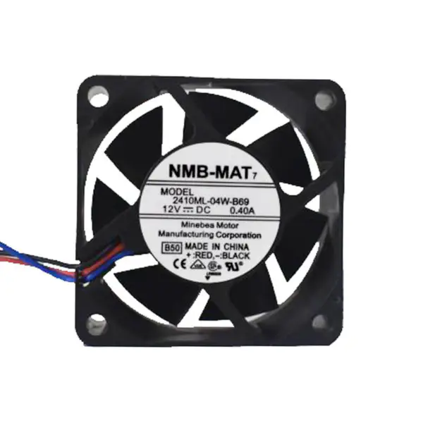 Originální chladicí ventilátor NMB 2410ML-04W-B69 6025 DC12V 0,4A