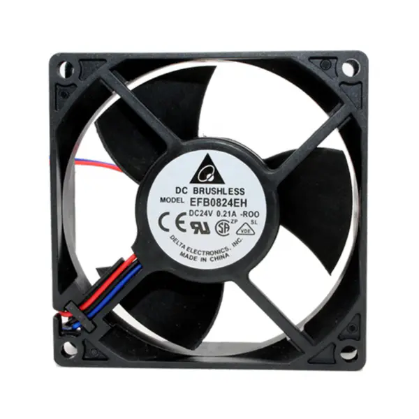 Delta EFB0824EH ROO Emerson inverter dedikovaný DC chladicí ventilátor 80*80*25mm 5000RPM Kuličkové ložisko Axiální chladicí ventilátor