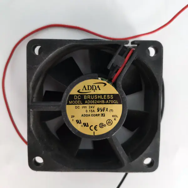 Nový originální ventilátor ADDA AD0624HB-A70GL DC 24V 60*60*25mm