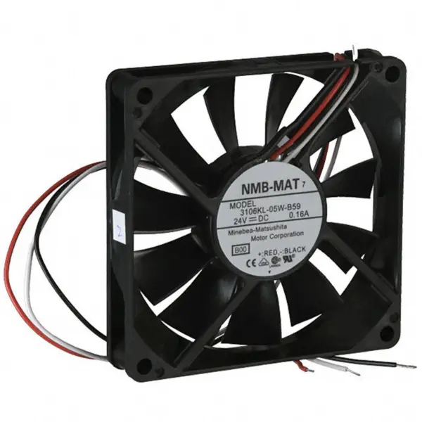 NMB-MAT DC chladicí ventilátor3106KL-05W-B59 DC24V 0,12A 80 * 80 * 15MM