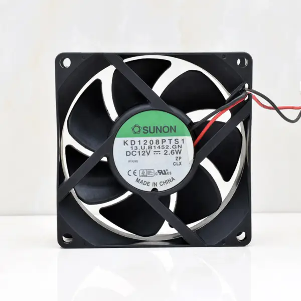 Originální autentický SUNON KD1208PTS1 8025 80*80*25mm DC12V 1.8W 2950RPM Chladicí ventilátor pro napájení šasi