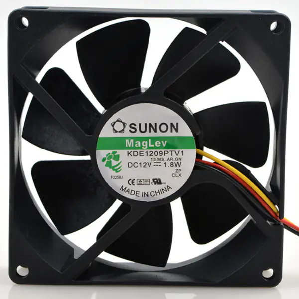 SUNON KDE1209PTV1 92*92*25mm 12V 1,8W 9CM výkonný ventilátor podvozku
