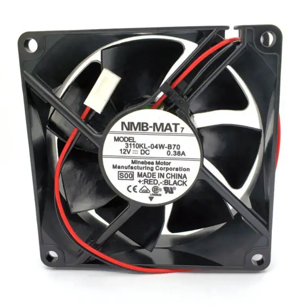 Originální nový NMB 3110KL-04W-B70 3110KL-04W-B50 12VDC 0,38A měničový zdroj s axiálním chladicím ventilátorem