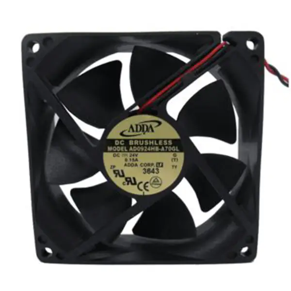 AD0924HB-A70GL AD0924HB-A71GL axiální ventilátor 92 *92*25mm DC 24 VDC 52,5CFM