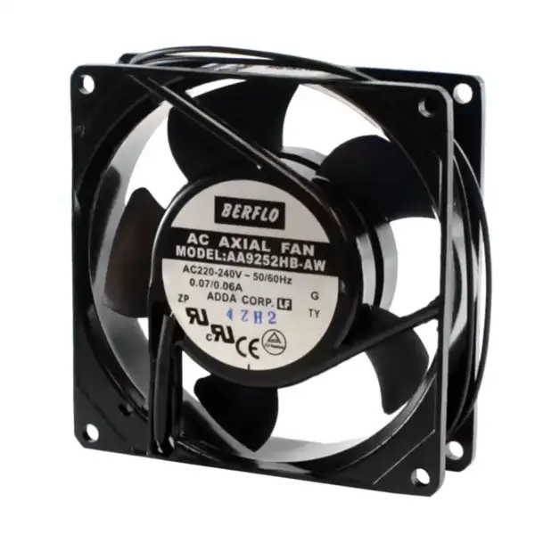 ADDA AA9252HB-AT/AW 9225 220V 9CM 0,07A chladicí ventilátor skříňového zdroje