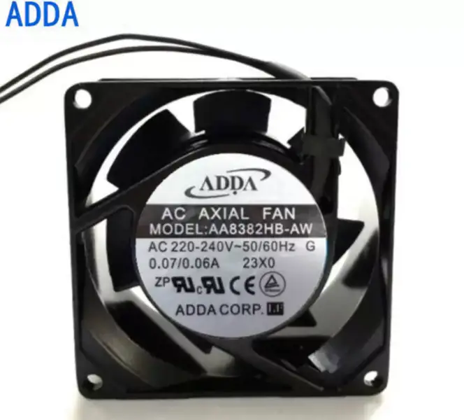 ADDA AA9252HB-AT/AW 9225 220V 9CM 0,07A chladicí ventilátor skříňového zdroje