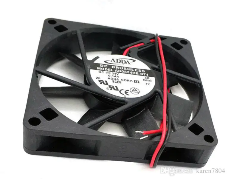 AD0812HB-A73GL axiální chladicí ventilátor DC 12V 80 * 80 * 25MM 0,25A