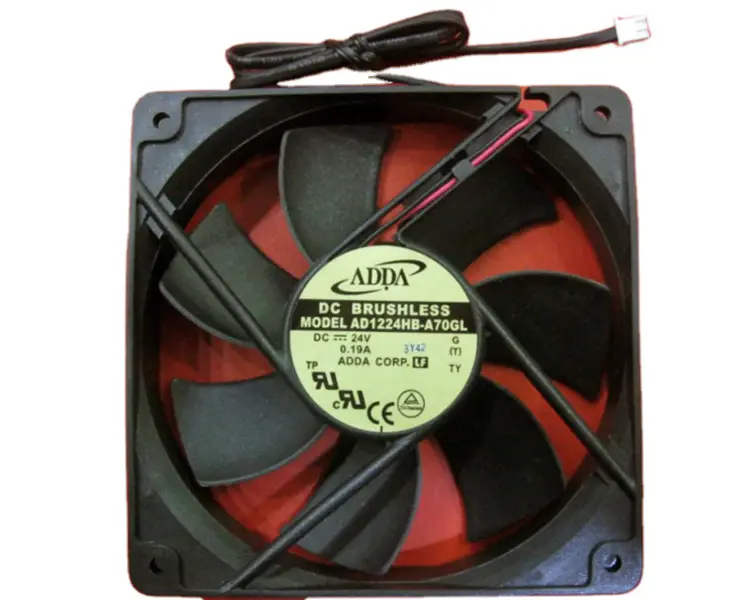 ADDA AD1224HB-A70GL 24VDC 119 * 119 * 25MM 4,56W 85,2CFM Chladicí ventilátor