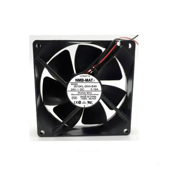 Nový chladicí ventilátor NMB 3610KL-05W-B49 24V 0,16A Bez zástrčky