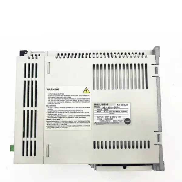 600W Mitsubishi Melservo MR J2S A Servopohon MR-J2S MR-J2S-60A4