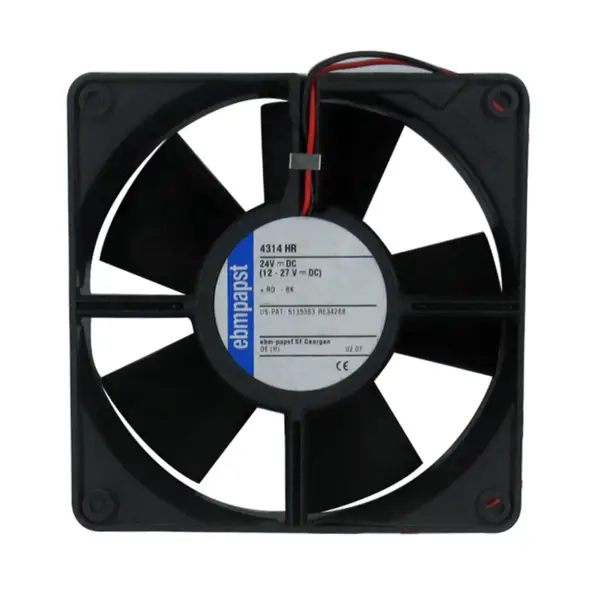 Ebmpapst 4314HR 24VDC 5W 2800rpm Axiální ventilátor pro komunikační zařízení tiskových strojů