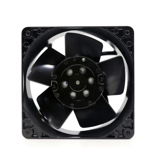 velikost 119 x 119 x 38 mm 230 V AC průtok vzduchu 160m3/h 2650 ot/min 4656X ebm papst chladicí ventilátor