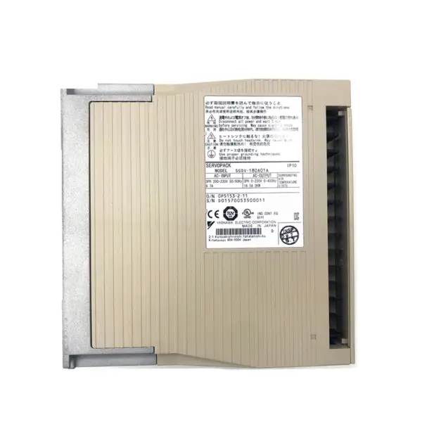 2KW Servopack Yaskawa SGDV 01Type Series Ac Servo Motor Drive SGDV-180A01A