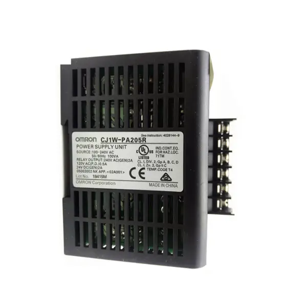 Napájecí zdroj Omron PLC CJ1W-PA / PD řady 25W CJ1W-PA205R