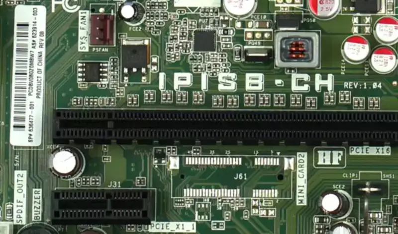 HP IPISB-CH 636477-001 623914-003 S5700 Základní deska